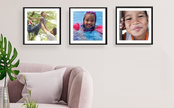 Decorate your wall with life's special moments.
